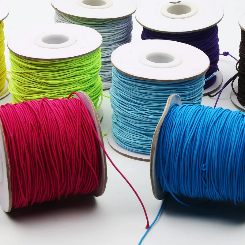 Эластичный шнур эластичная нить 1 0 мм резиновая для изготовления браслетов масок
