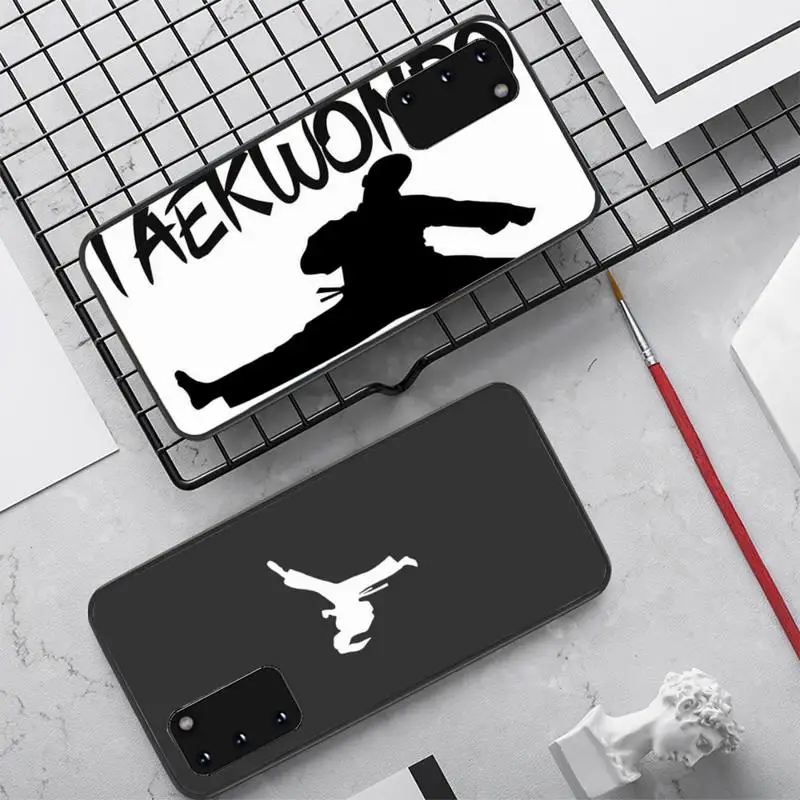 

Kungfu Taekwondo Phone Case for Samsung S10 21 20 9 8 plus lite S20 UlTRA 7edge