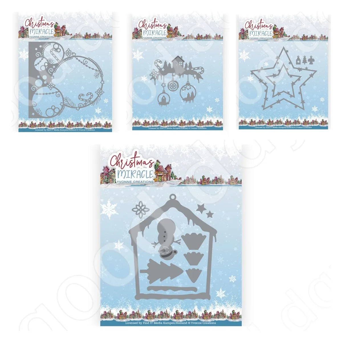 

Christmas Scene Festive Metal Cutting Dies Scrapbook Diary Decoration Embossing Template Diy Greeting Card Handmade 2022 New