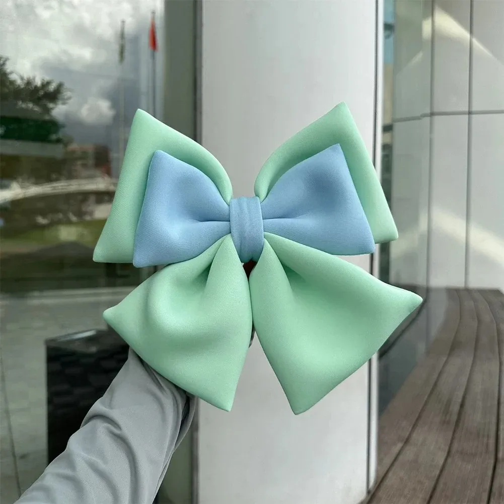 Кузов автомобиля с бантом мотоциклетный шлем украшение двухцветный бант