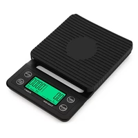 3kg5kg 0 1g drip coffee scale with timer portable digital high precision electronic kitchen scales high precision lcd scales