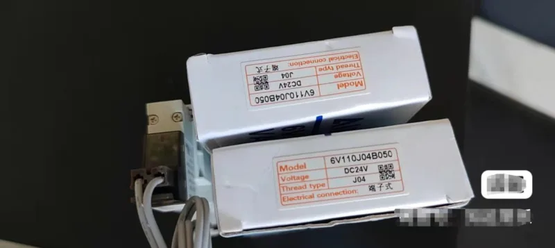 1 шт. новый электромагнитный клапан AirTAC 6V110J04B050 6V110-J04 24 В постоянного тока
