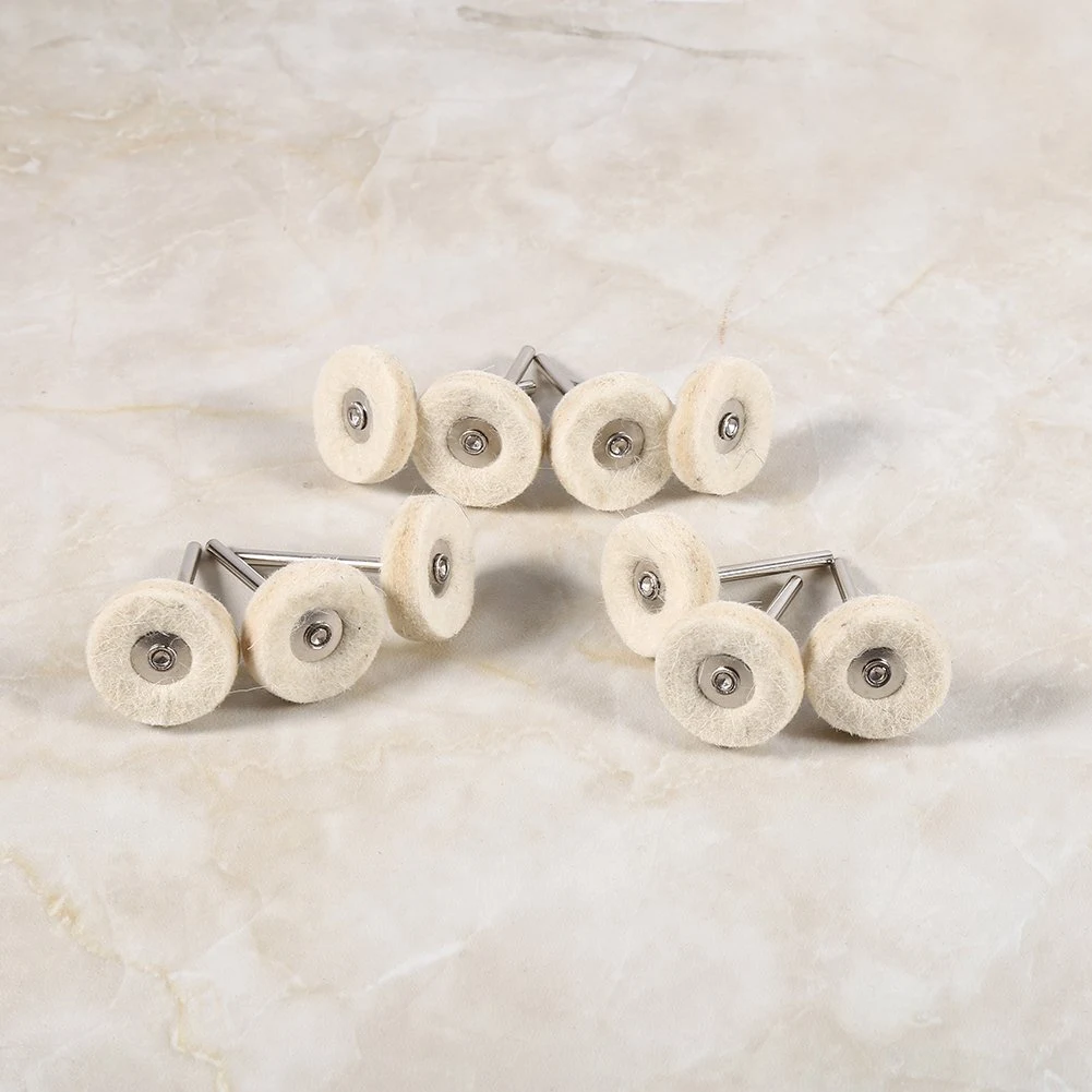 Набор Т-образных полировальных подушек комплект из 10 щетка для шлифовальной