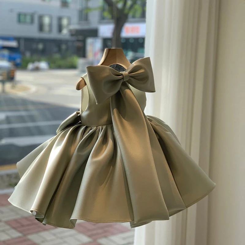 

2-10Y Girl Kid's Elegant Princess Dress Girls Summer Sweet Mesh Party Dresses Flower Girl Dress Children Dresses Cute Ball Gown