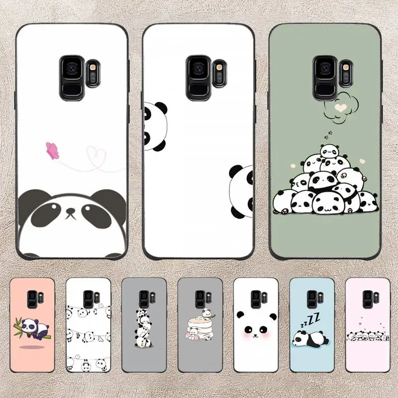 

Creative Bear Panda Animal Phone Case For Samsung Galaxy A51 A50 A71 A21s A71 A41 A70 A30 A22 A02s A53 A72 A73 5G Cover