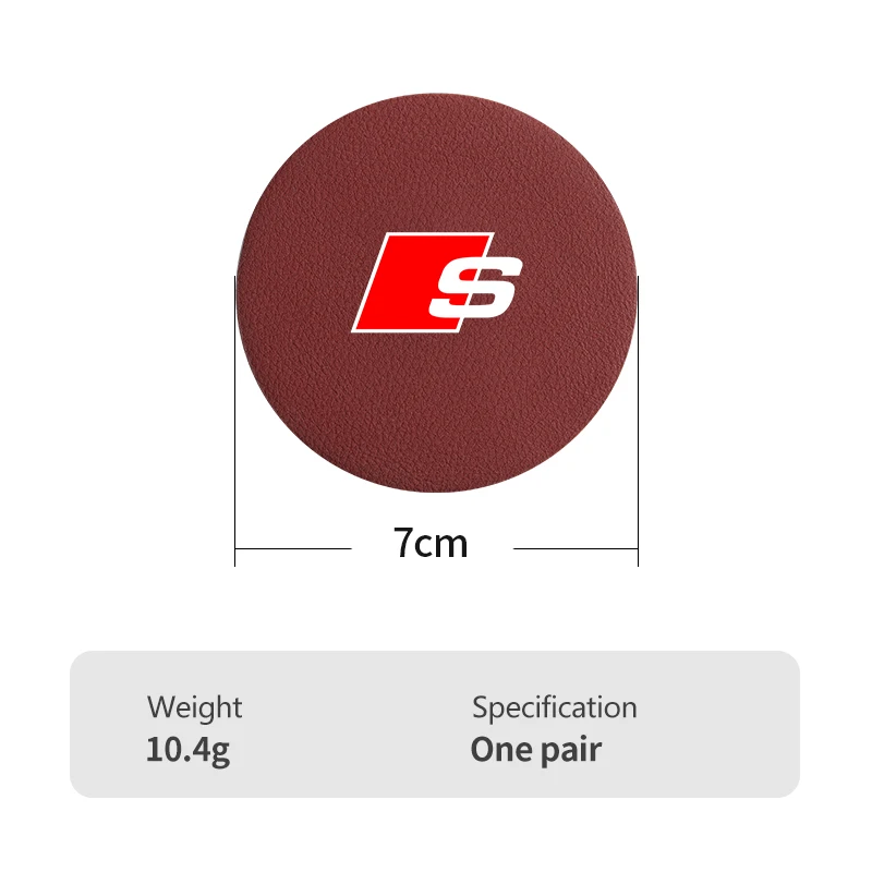 Автомобильные подставки для чашек с водой нескользящие коврики Audi Sport S7 S8 S5 S6 S4 S3