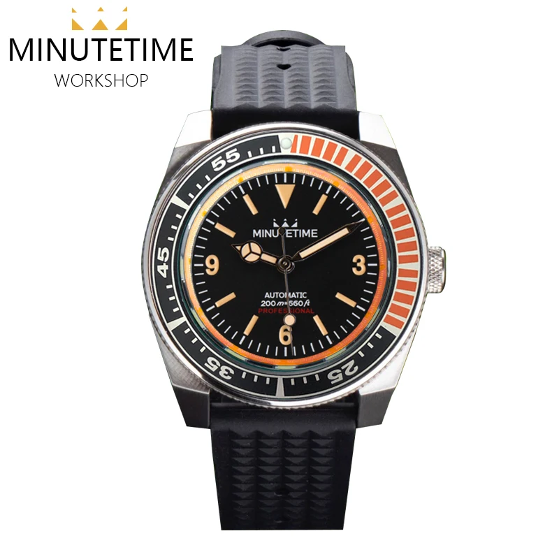 Мужские автоматические механические наручные часы NH35/38 Move Men t reloj mecanico Samurai чехол