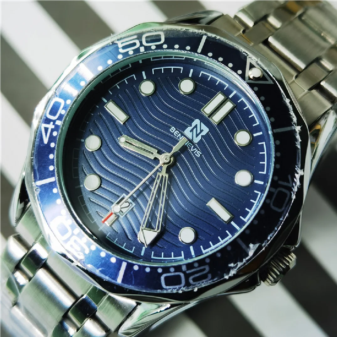 

BEN NEVIS 2020 Fashion Dark Blue Dial Quartz Watches For Men Calendar Display Waterproof Luxury Top Brand Horloges Man Colck