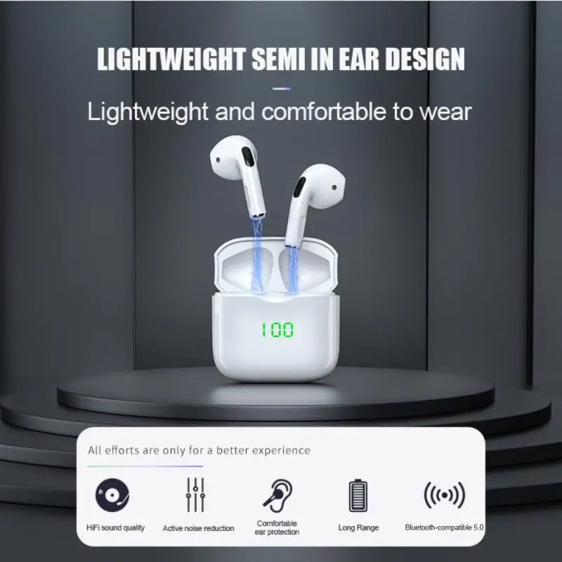 

No Delay Sense Headset Stereo Earphone Waterproof Sports Headset Mini Wireless Earphone Convenient Comfortable Wearing