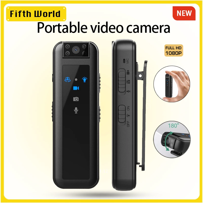 Мини-камера DV с инфракрасным ночным видением, 1080p