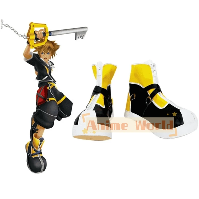 Обувь для косплея Kingdom Hearts Sora на заказ реквизит Хэллоуина карнавала