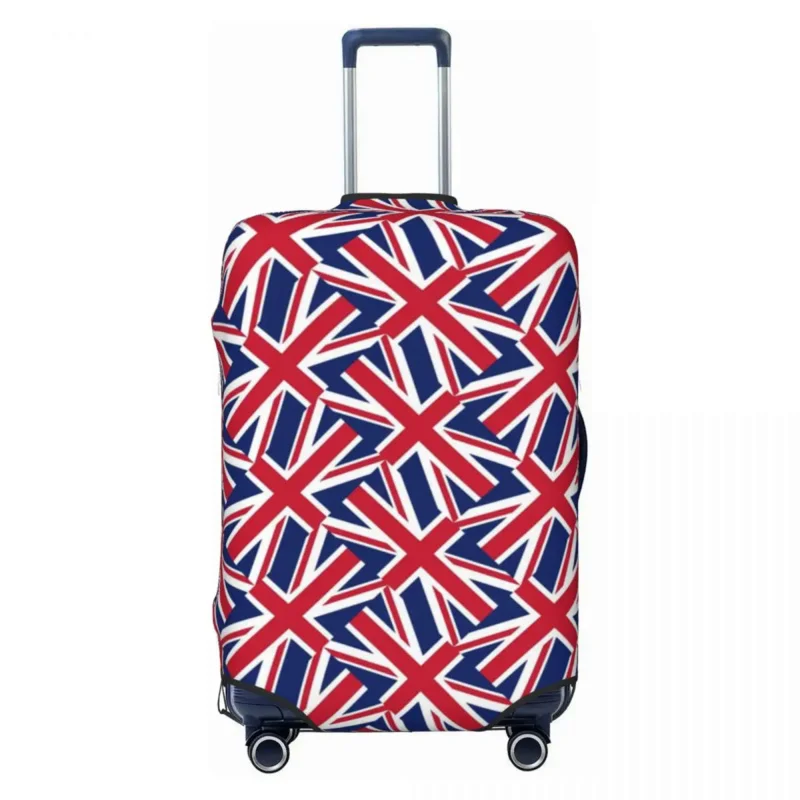 

Custom United Kingdom Flag Luggage Cover Protector Fashion UK British Symbol Travel Suitcase Covers for 18-32 Inch