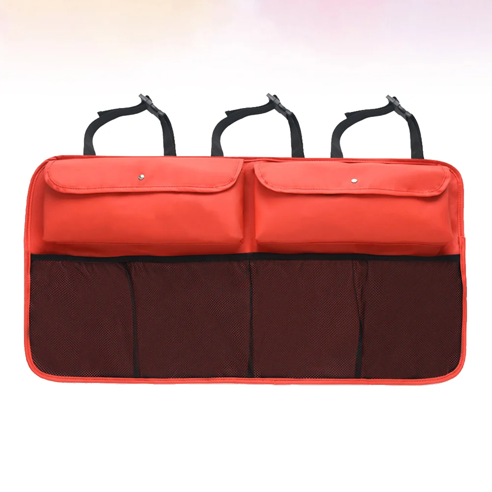 

1pc PU Back Organizer Storage Bag for Bottles Sundries Drinks