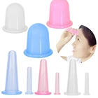 2 шт., силиконовые банки для массажа лица