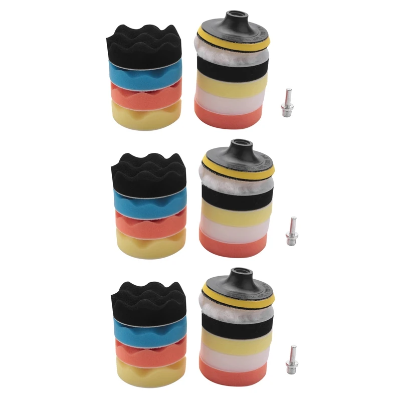 

Набор губки для полировки 33X, профессиональная полировальная машинка, 100 мм