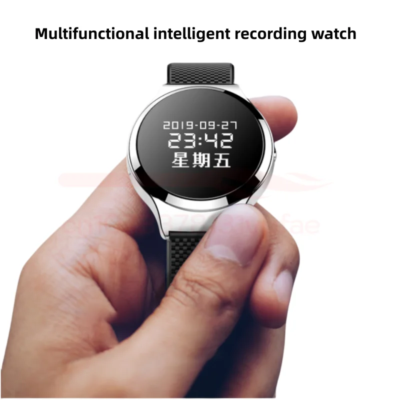 Mini Activated Recorder Wristband Men Watch