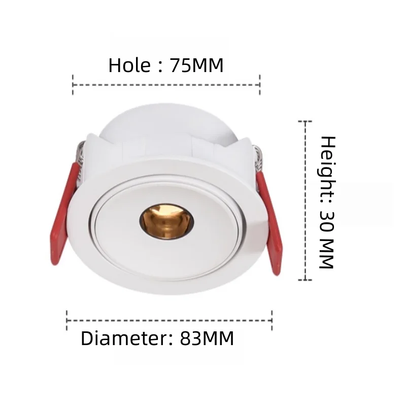 

Потолочный светильник OUIO, регулируемая яркость, авиационный алюминий
