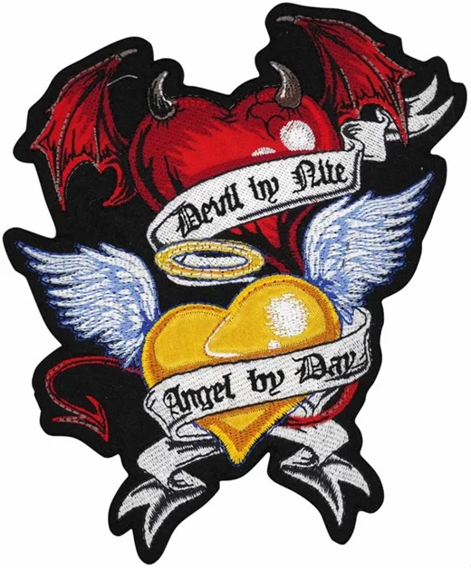 нашивка АНГЕЛ И ДЬЯВОЛ |