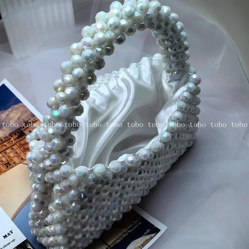 Высококачественные блестящие белые дизайнерские маленькие сумки для женщин