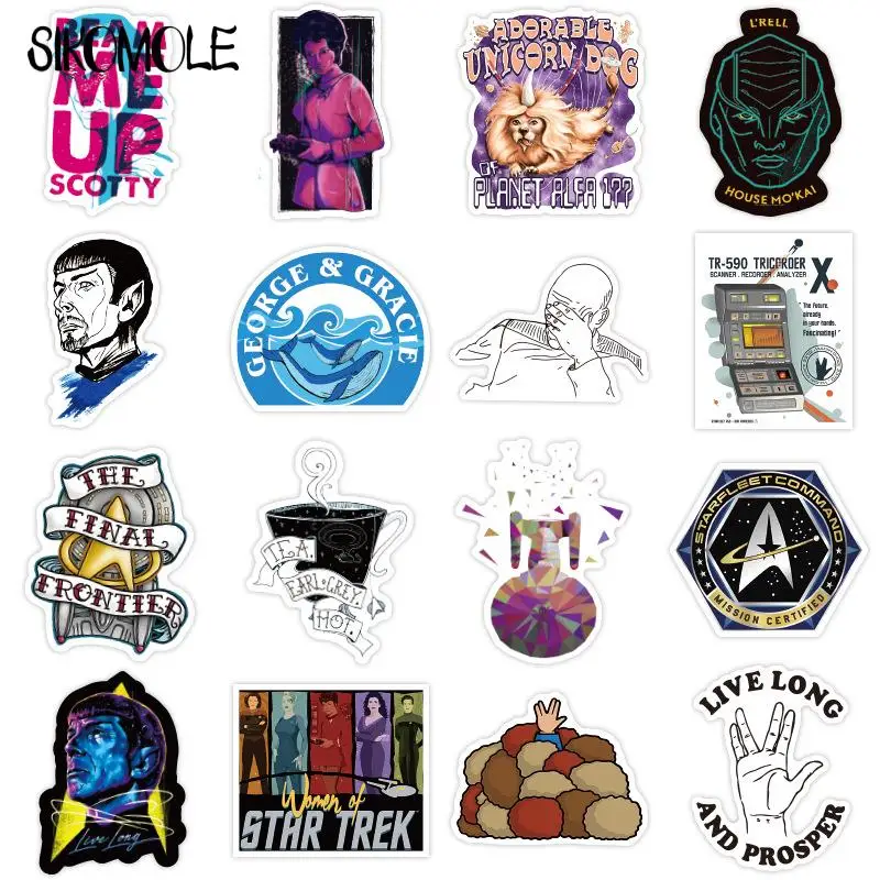 103070pcs cartoon star trek space graffiti sticker luggage car guaitar skateboard phone laptop diy bicycle decals stickers f5 free global shipping