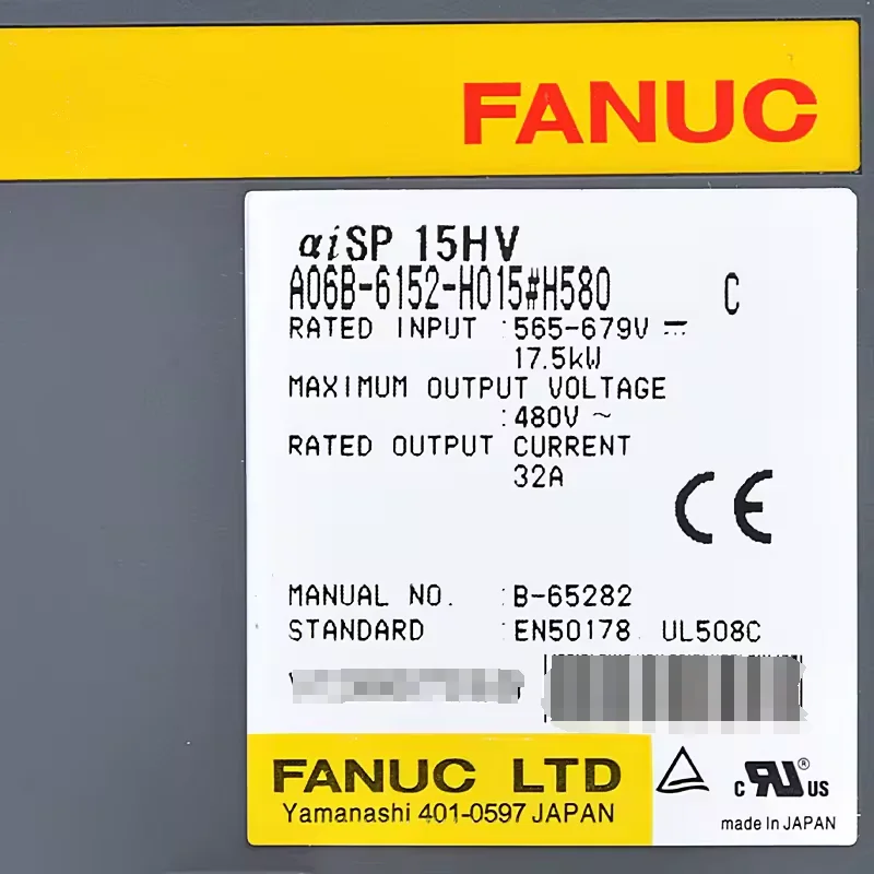 Фонарь с сервоприводом от Fanuc проверка модуля ок A06B 6152 H015