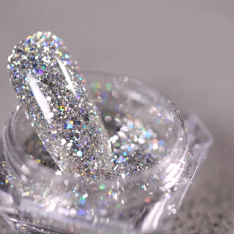 1 коробка голографические Блестки для ногтей | Красота и здоровье