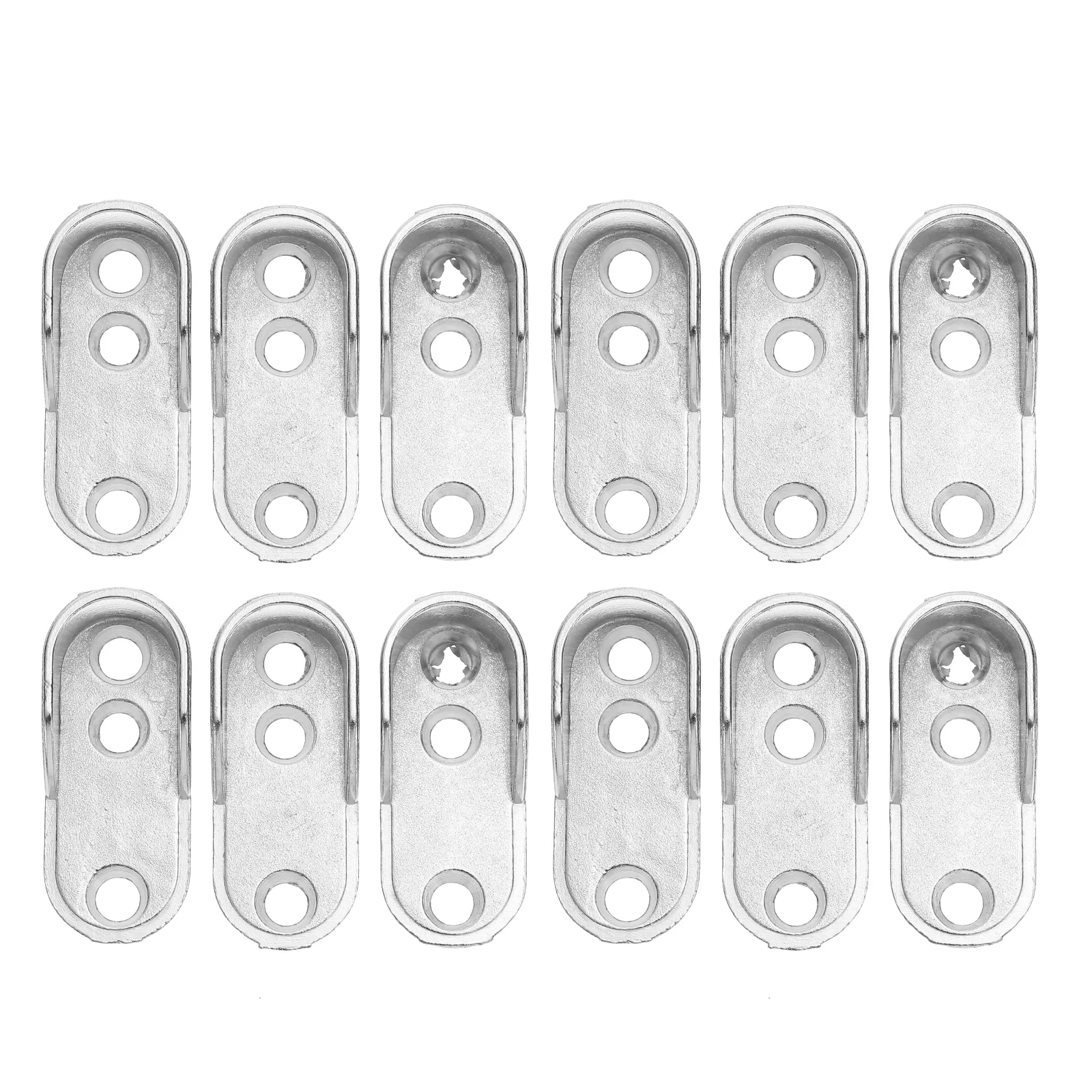 

Closet Rod Pole Bracket Holder Wardrobe Socket Supportbrackets Curtain Bar Flange End Supports Holders Shelf