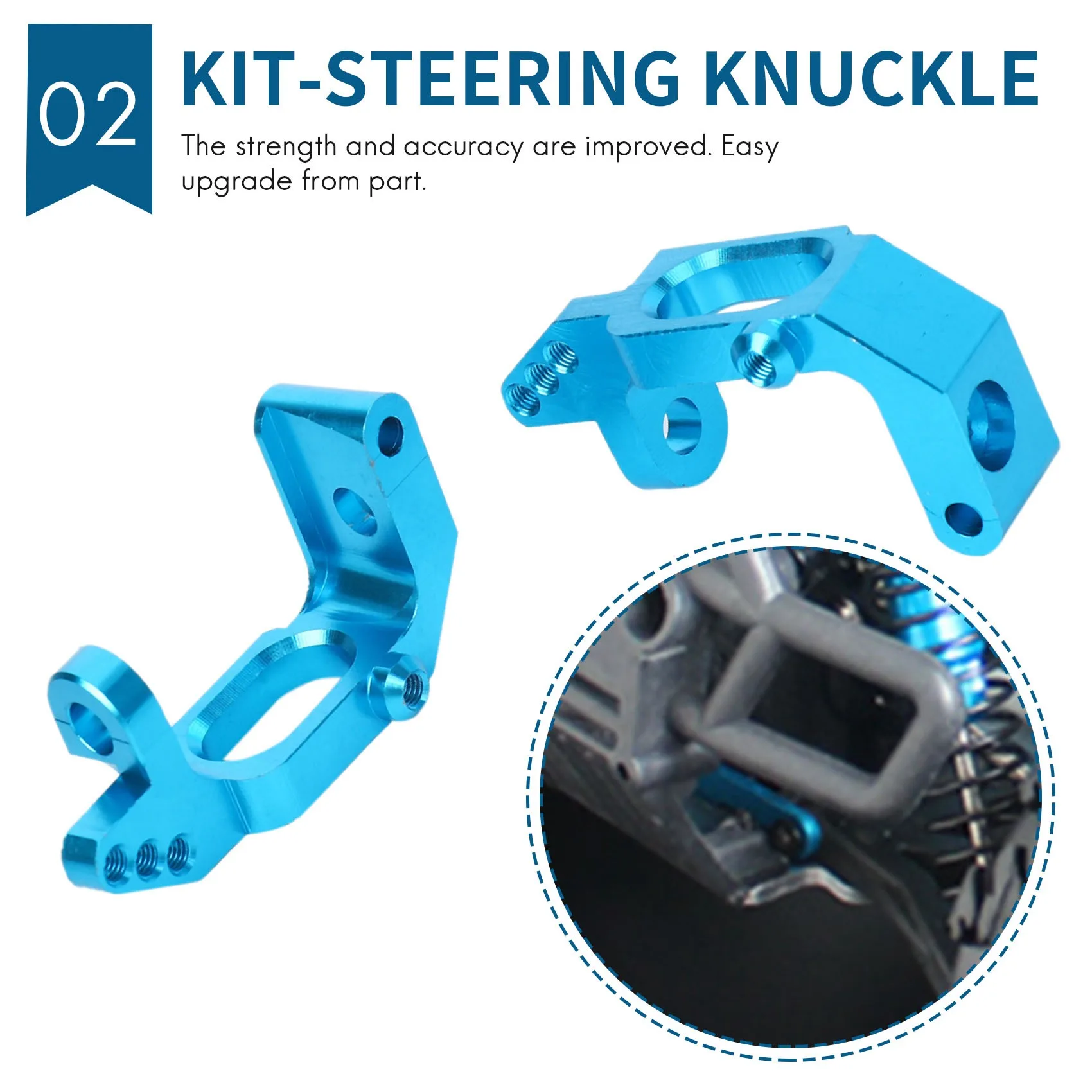 Усилитель рулевого сустава из алюминиевого сплава