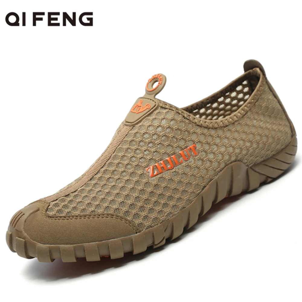 

Men & Women Summer Beach Shoes New Mesh Slip on Footwear Couple Beach Sandals Gym Shoes Summer Water Shoe Summer Swimming Sbort