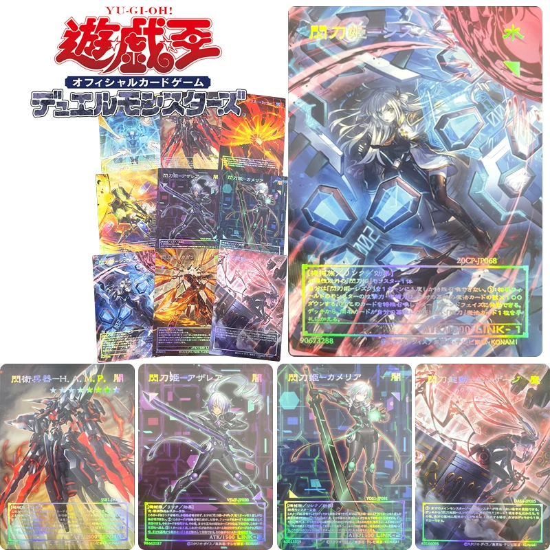 Ю-Ги-О! Персонажи аниме Sky Striker Ace- Kaina DIY домашние бронзовые игры игрушки