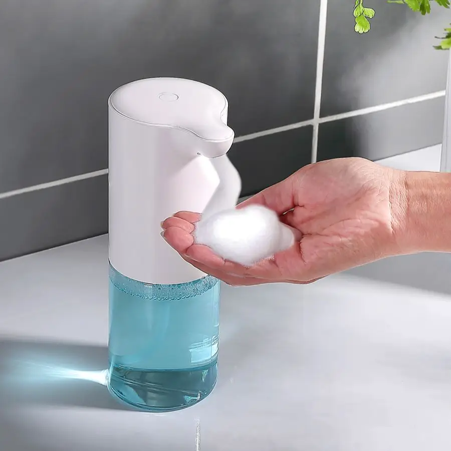 

Automatic Sensor Soap Dispenser Foam USB Charging Smart Infrared Sensor Liquid Soap Dispenser Hand Sanitizer ABS Material 500ML