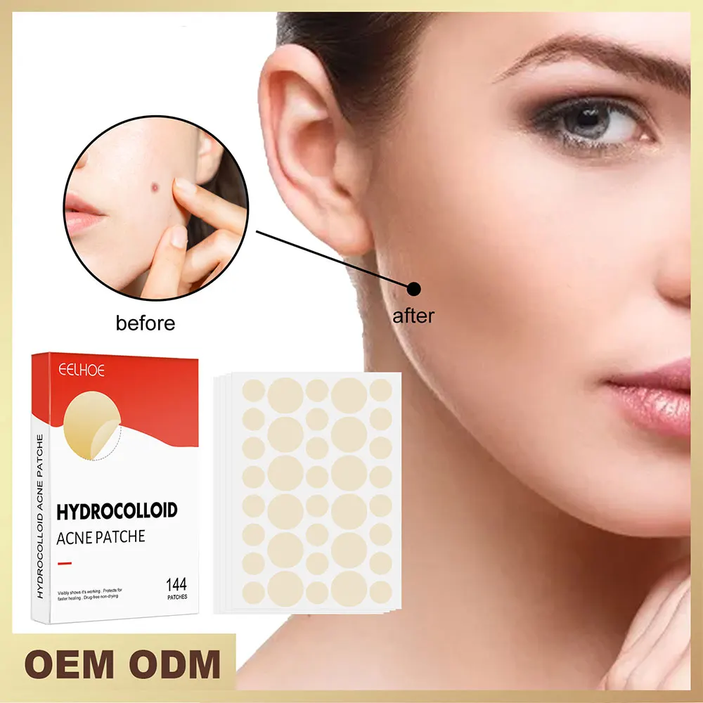 Hydrocolloid Body Acne Paste Invisible On Makeup Closed Mouth Acne Net Waterproof Breathable Acne Muscle Repair Dressing Beauty