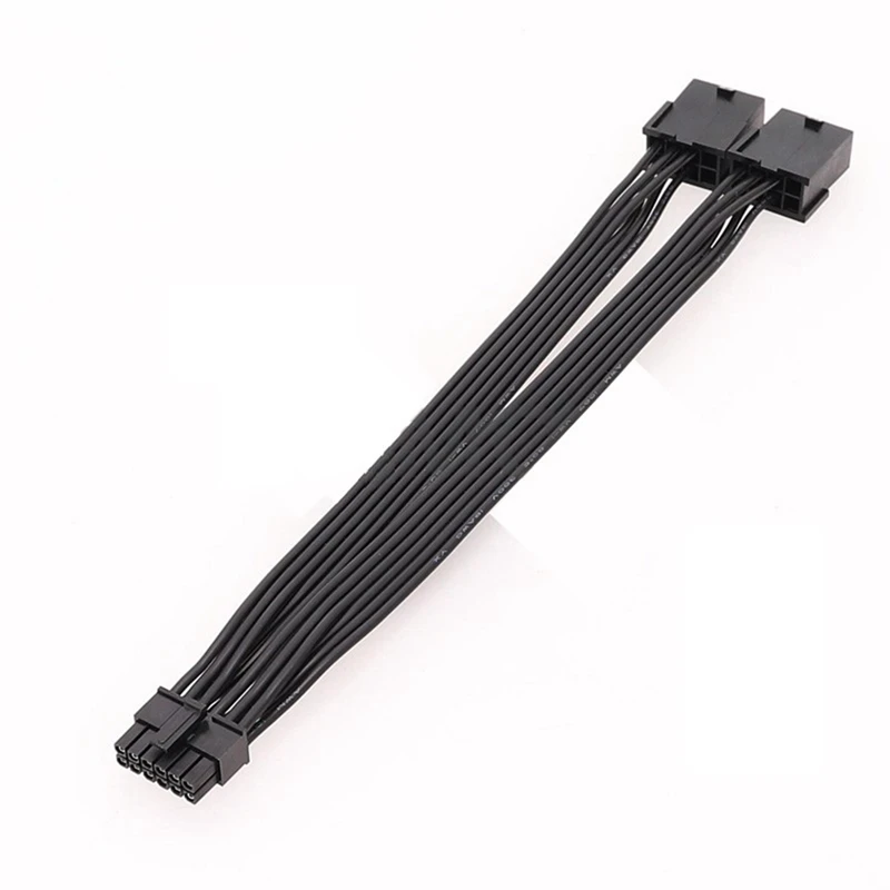 

1Pcs Dual Pcie 8 Pin Female To Mini 12 Pin Male GPU Black Cable For Geforce RTX3080 RTX3090 GPU