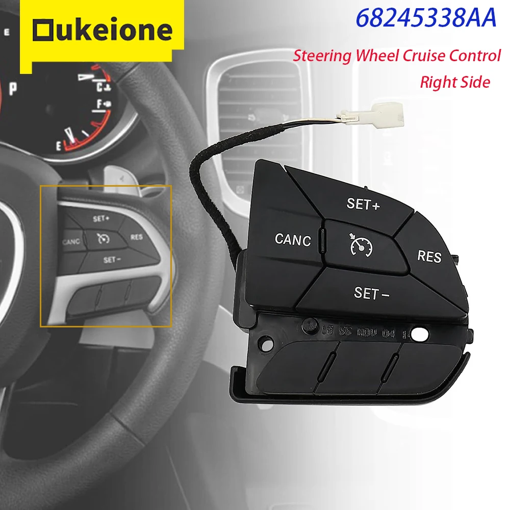 Кнопка переключателя круиз-контроля на руль автомобиля для 2014-2019 Dodge Durango Jeep Grand