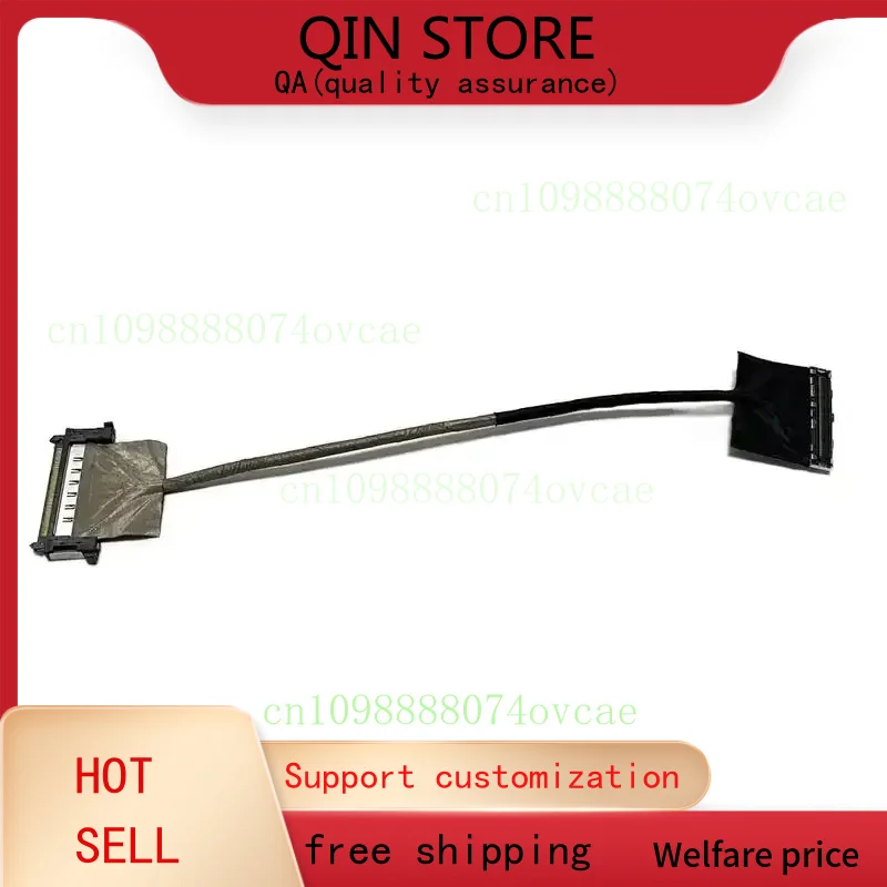 Фото Видеоэкран для Dell UltraSharp 27 U2722D U2722DX U2722DE AIO, настольный ЖК-дисплей, светодиодный ленточный гибкий кабель 750.06X06.0021 №1