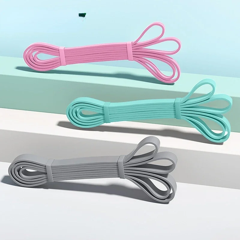 

Сверхмощная латексная резинка, Спортивная эластичная лента, спортивный силовой тянущийся вспомогательный пояс, оборудование для упражнений, пилатеса, фитнеса