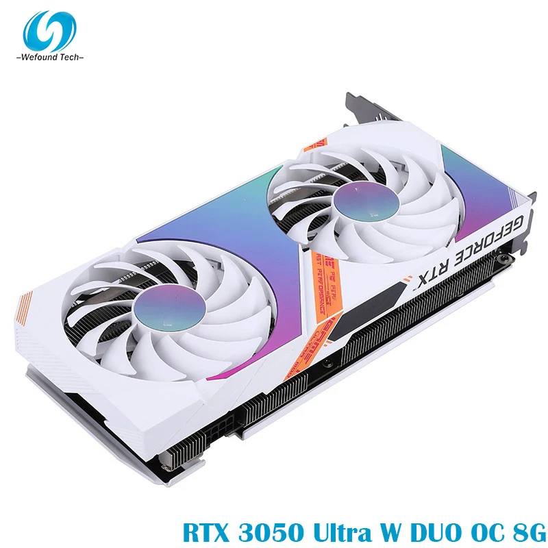 

For Colorful iGame GeForce RTX 3050 Ultra W DUO OC 8G GDDR6 128-bit 14 Gbps Gaming Graphics Card