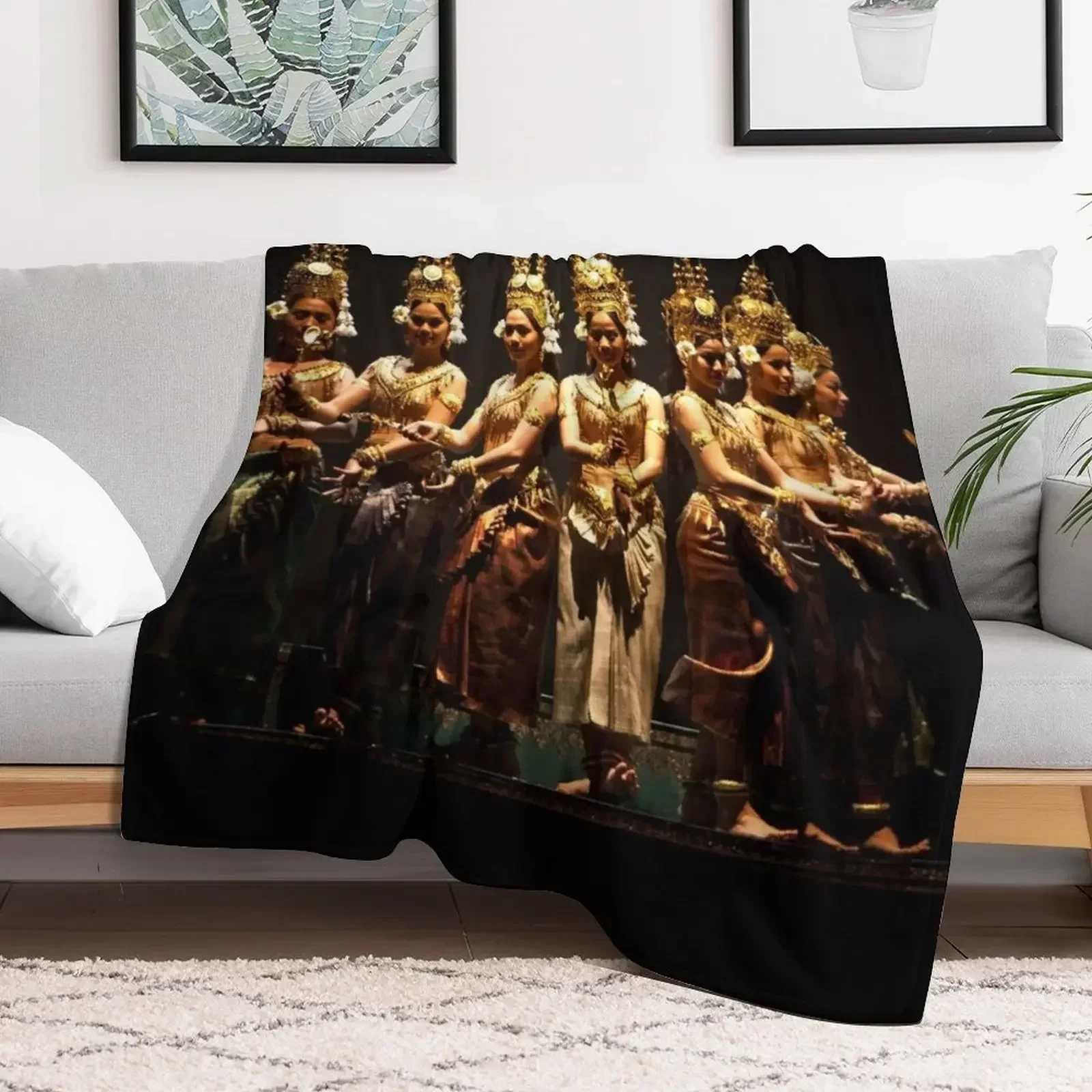 Камбоджийские танцоры - Астрара Кюлед 03 пледы для косплея аниме лохматый