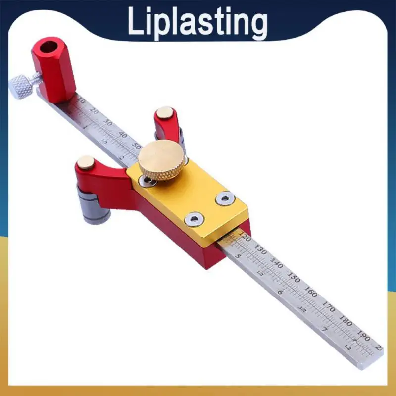 

3 IN 1 Linear Arc Scriber Woodworking Precision Measuring Tool Marking Gauge Adjustable Parallel Line Draw Tool Carpentry Tools