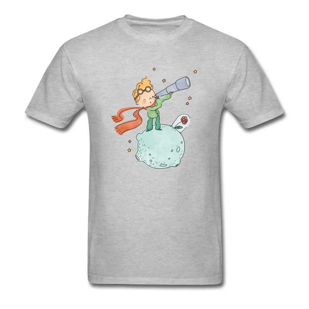 Футболка мужская с коротким рукавом простой рисунок Маленького принца семейный