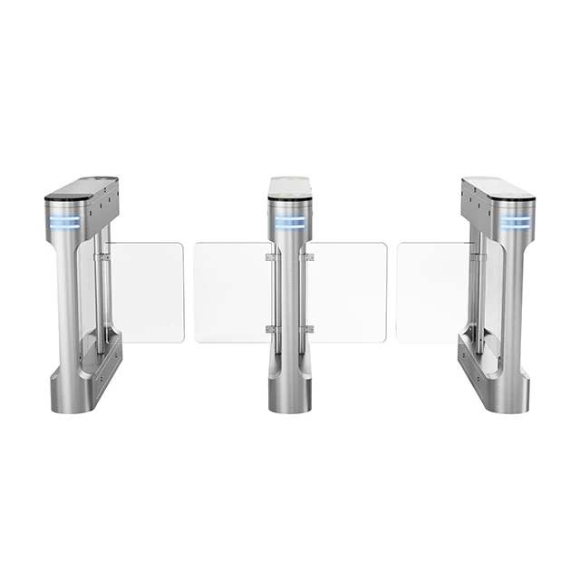 Настраиваемые распашные ворота контроля доступа для пешеходов супермаркетов