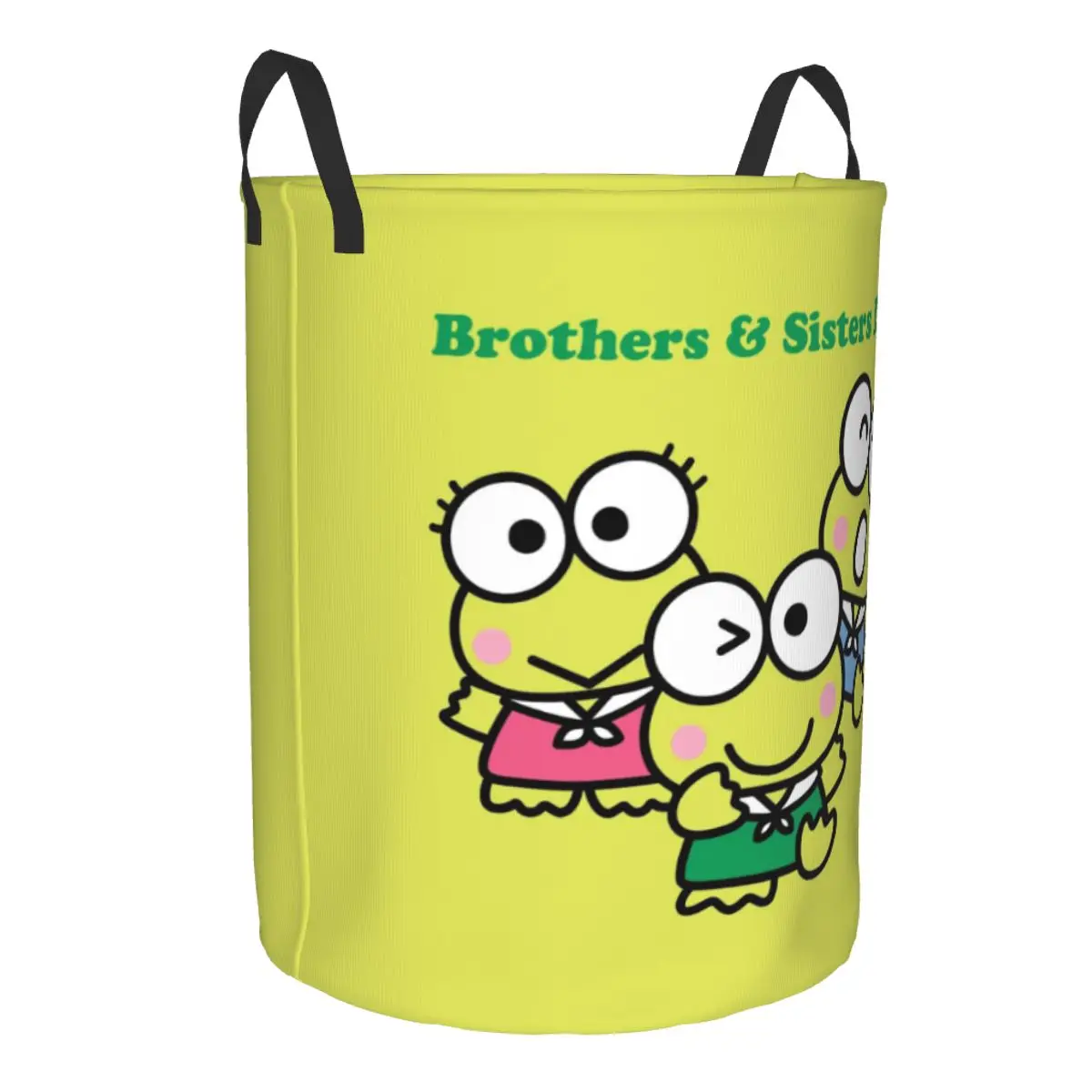 Изготовленная на заказ корзина для белья Keroppi складная большая хранения одежды