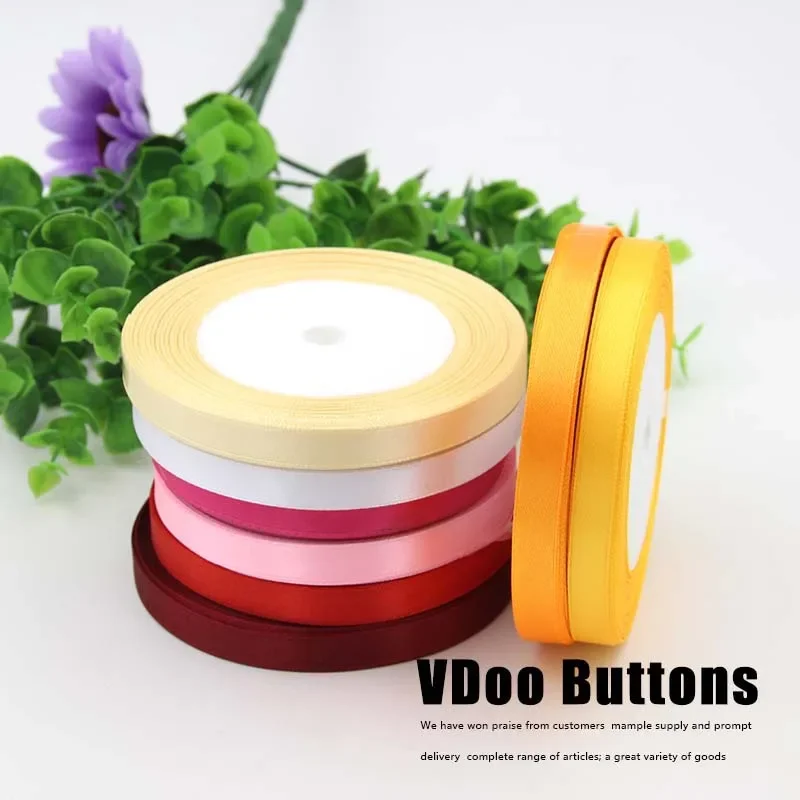 1 см атласная лента 250 ярдов для упаковки свадебного торта в подарочной упаковке с