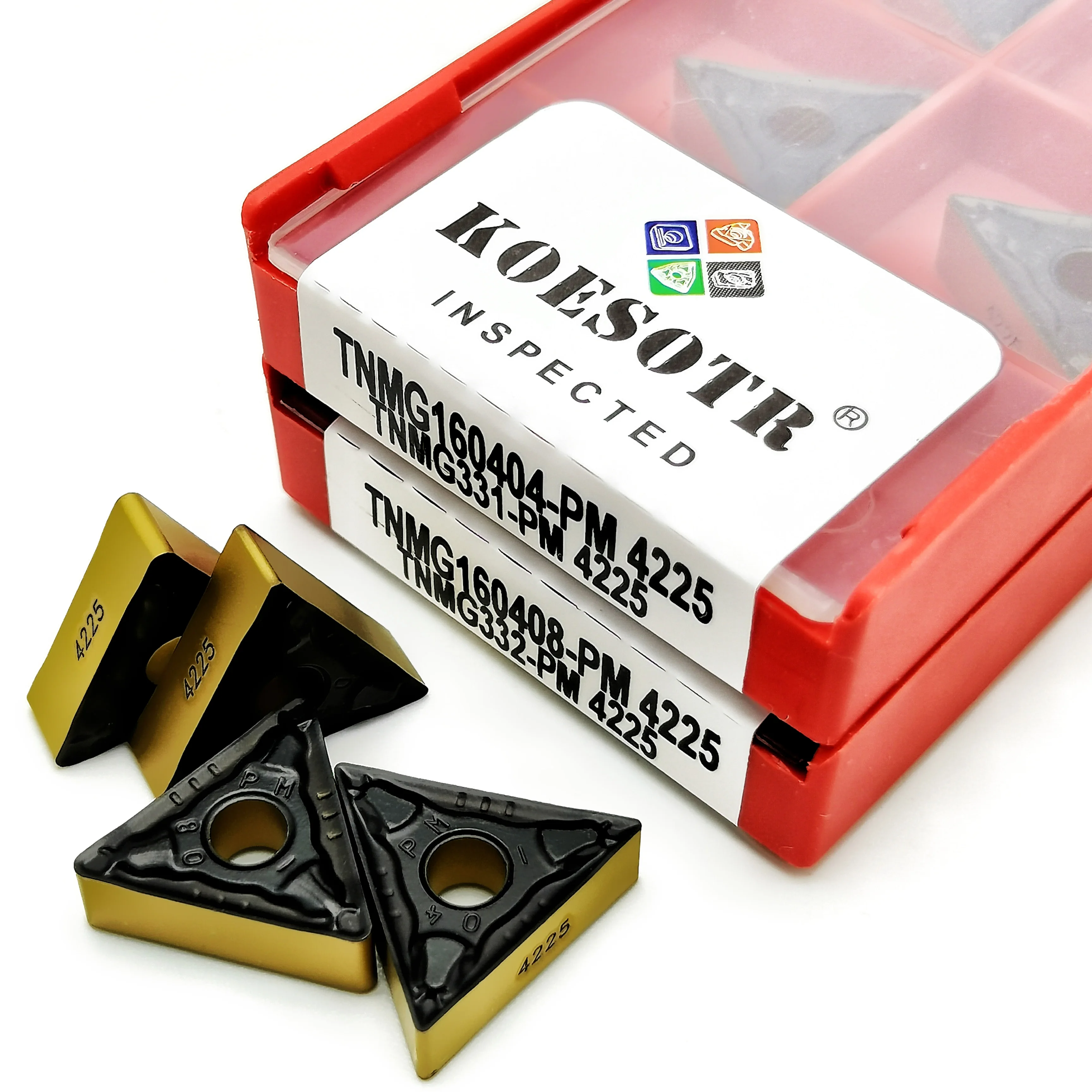 

TNMG160404 PM 4225 TNMG160408 PM 4225 carbide inserts high quality external turning tools tnmg160404 pm4225 tnmg160408 pm4225
