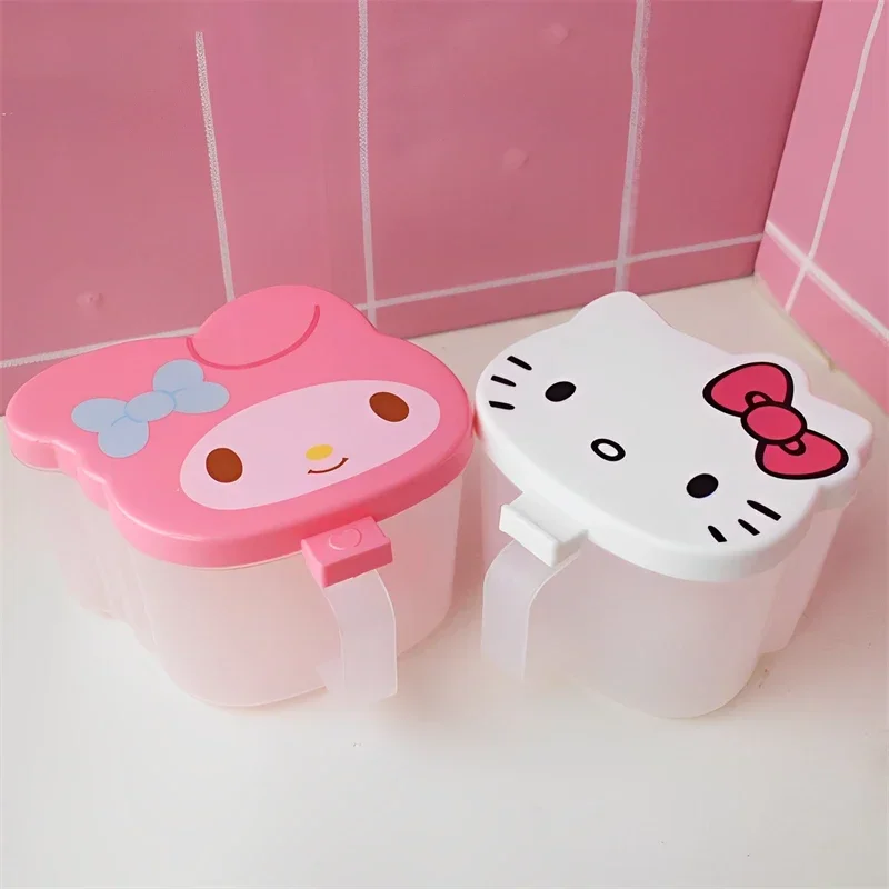 Sanrio Kawaii Hello Kitty банка для приправ мультфильм моя мелодия с крышкой кухонная