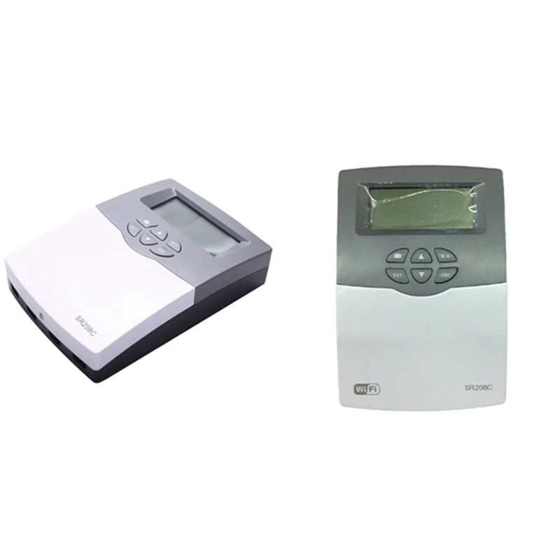 

SR208C Solar Water Heat Controller Remote Control Optional AC100-240V For Solar Heating System EU Plug