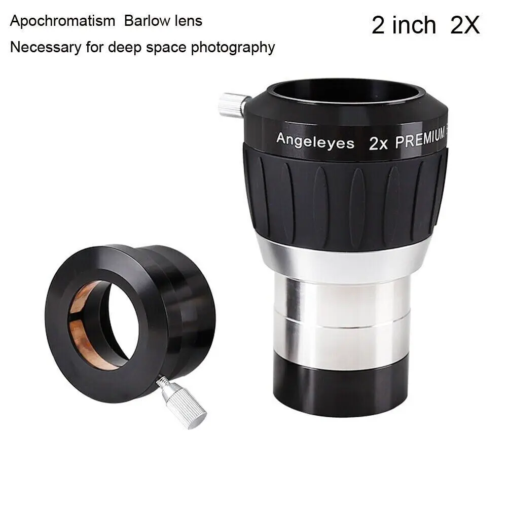 Апохроматический удлинитель барлоу с адаптером 1 25 дюйма Angeleyes 2x