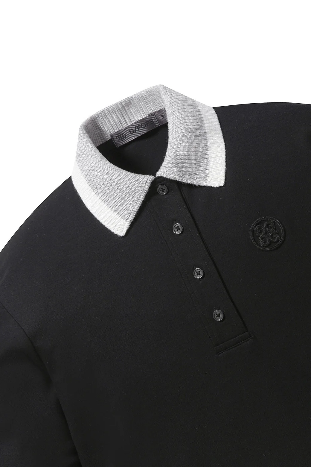 Women's Long Sleeve Pullover Polo Shirts-Casual Loose Fit Sweatshirts V Neck Tops