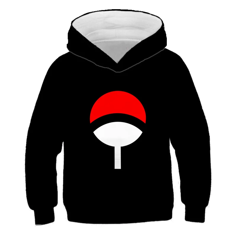 

Boys and girls 3D printed Naruto hoodie For kids Children's Clothes long sleeve loose clothes casual top Japanese anime hoodie