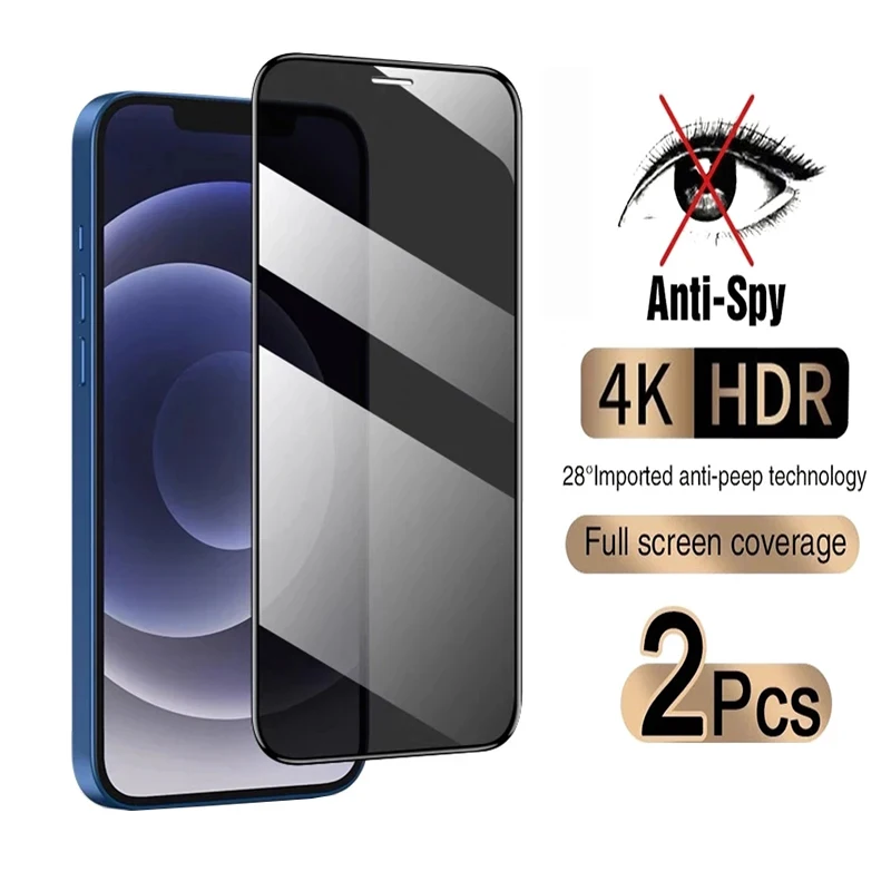 

2 шт., полная защита экрана для iPhone 11 12 13 14 Pro Max 13 14 8 Plus XS Max XR